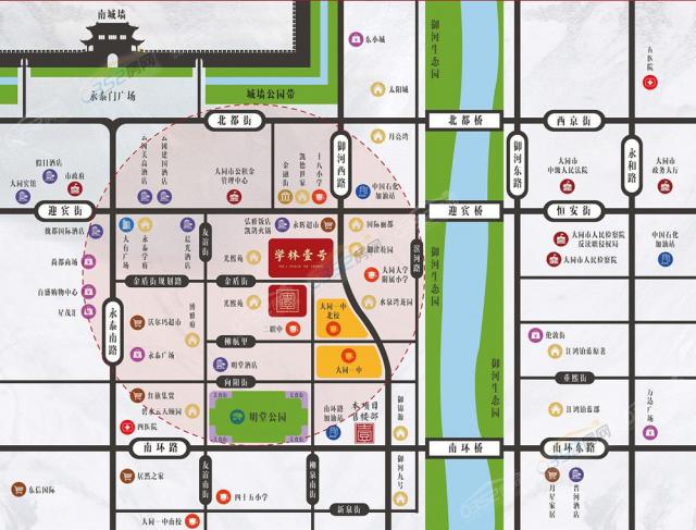 學林壹號區位圖