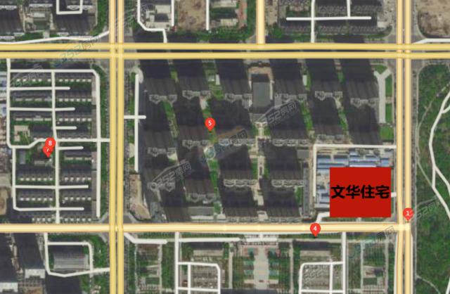 文華住宅區(qū)位圖