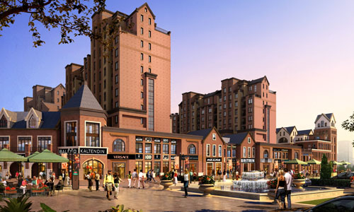 江鴻·鉑藍原著效果圖