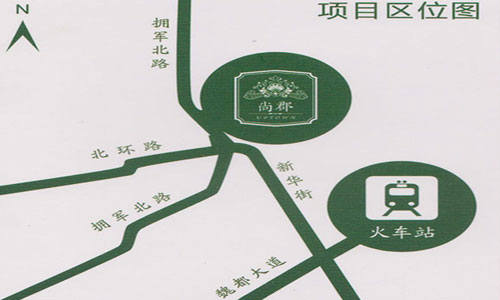 尚郡·翠林苑區位圖